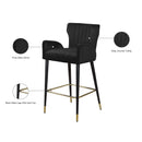  Color_Black -- Meridian Luxe Counter Height Stool IMAGE 6