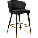  Color_Black -- Meridian Cassie Counter Height Stool IMAGE 1