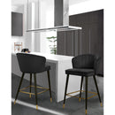  Color_Black -- Meridian Cassie Counter Height Stool IMAGE 2
