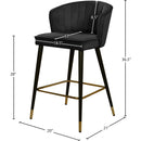  Color_Black -- Meridian Cassie Counter Height Stool IMAGE 5