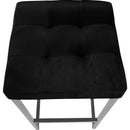  Color_Black/ Chrome -- Meridian Nicola Counter Height Stool IMAGE 4