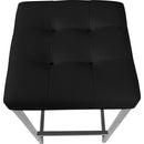  Color_Black/ Chrome -- Meridian Nicola Counter Height Stool IMAGE 4