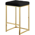  Color_Black/ Gold -- Meridian Nicola Counter Height Stool IMAGE 1