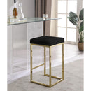 Color_Black/ Gold -- Meridian Nicola Counter Height Stool IMAGE 2