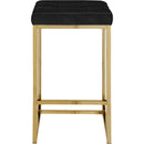  Color_Black/ Gold -- Meridian Nicola Counter Height Stool IMAGE 3