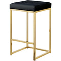  Color_Black/ Gold -- Meridian Nicola Counter Height Stool IMAGE 1