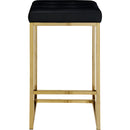  Color_Black/ Gold -- Meridian Nicola Counter Height Stool IMAGE 3