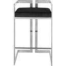  Color_Black/ Chrome -- Meridian Ezra Counter Height Stool IMAGE 4