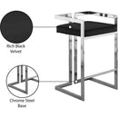 Color_Black/ Chrome -- Meridian Ezra Counter Height Stool IMAGE 7