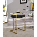  Color_Black/ Gold -- Meridian Ezra Counter Height Stool IMAGE 2