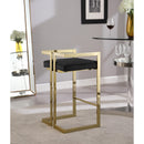  Color_Black/ Gold -- Meridian Ezra Counter Height Stool IMAGE 5