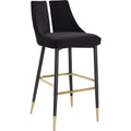  Color_Black -- Meridian Sleek Pub Height Stool IMAGE 1