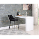  Color_Black -- Meridian Sleek Pub Height Stool IMAGE 2