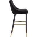  Color_Black -- Meridian Sleek Pub Height Stool IMAGE 5