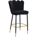  Color_Black -- Meridian Lily Pub Height Stool IMAGE 1