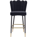  Color_Black -- Meridian Lily Pub Height Stool IMAGE 6