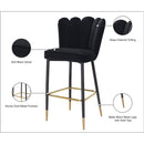  Color_Black -- Meridian Lily Pub Height Stool IMAGE 9