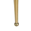  Color_Gold/ Green -- Logan Green Velvet Upholstered Dining Chair IMAGE 9