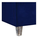  Color_Navy  Size_Twin  -- Candace Navy Velvet Upholstered Twin Bed IMAGE 3