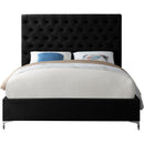  Color_Black  Size_Full  -- Meridian Cruz Upholstered Panel Bed IMAGE 5