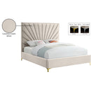  Color_Cream  Size_Queen  -- Meridian Eclipse Upholstered Panel Bed IMAGE 10