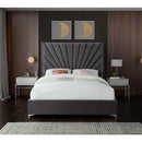  Color_Grey  Size_Full  -- Eclipse Grey Velvet Upholstered Full Bed IMAGE 5