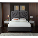  Color_Grey  Size_Full  -- Eclipse Grey Velvet Upholstered Full Bed IMAGE 6