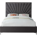  Color_Grey  Size_Full  -- Eclipse Grey Velvet Upholstered Full Bed IMAGE 8
