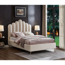  Color_Cream  Size_Full  -- Meridian Lily Upholstered Panel Bed IMAGE 2