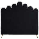  Color_Cream  Size_Full  -- Meridian Lily Upholstered Panel Bed IMAGE 5