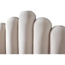  Color_Cream  Size_Full  -- Meridian Lily Upholstered Panel Bed IMAGE 6