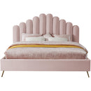  Color_Pink  Size_King  -- Lily Pink Velvet Upholstered King Bed IMAGE 3