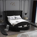  Color_Black  Size_Full  -- Meridian Luxus Upholstered Platform Bed with Storage IMAGE 8