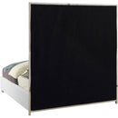  Color_White  Size_Queen  -- Milan White Vegan Leather Upholstered Queen Bed IMAGE 3