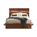  Coaster Furniture Winslow 223250SQ Wood Queen Storage Panel Bed - Smokey Walnut IMAGE 1