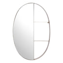  Zuo Latitude A12203 Oval Shelf Mirror - Antique Bronze IMAGE 2