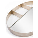  Zuo Latitude A12203 Oval Shelf Mirror - Antique Bronze IMAGE 4