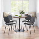  Zuo Opus 101567 Dining Table - Brown & Black IMAGE 9