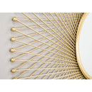  Zuo Glow A12214 Round Mirror - Gold IMAGE 3