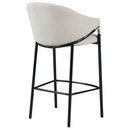 Coaster Furniture Chadwick 183437 Fabric Upholstered Bar Chair - Beige (Set of 2) IMAGE 7