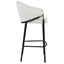 Coaster Furniture Chadwick 183437 Fabric Upholstered Bar Chair - Beige (Set of 2) IMAGE 8