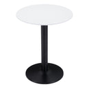  Zuo Alto 101569 Bistro Table - White & Black IMAGE 3