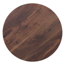  Zuo Alto 101740 Bistro Table - Brown & Black IMAGE 5