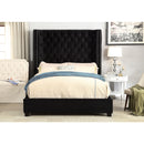  Furniture of America Mirabelle California King Upholstered Panel Bed CM7679BK-CK-VN IMAGE 5