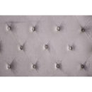  Color_Grey Size_Queen -- Furniture of America Mirabelle Upholstered Bed IMAGE 4
