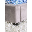  Color_Grey Size_Queen -- Furniture of America Mirabelle Upholstered Bed IMAGE 5