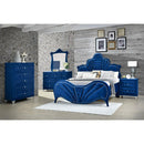  Size_Queen -- Acme Furniture Dante Upholstered Panel Bed IMAGE 1