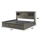 Acme Furniture Louis Philippe III 24927EK EK Bed with Storage IMAGE 7