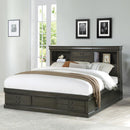 Acme Furniture Louis Philippe III Queen Bookcase Bed with Storage 24930Q IMAGE 1