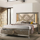  Size_Queen -- Acme Furniture Skylar Upholstered Panel Bed with Storage IMAGE 1